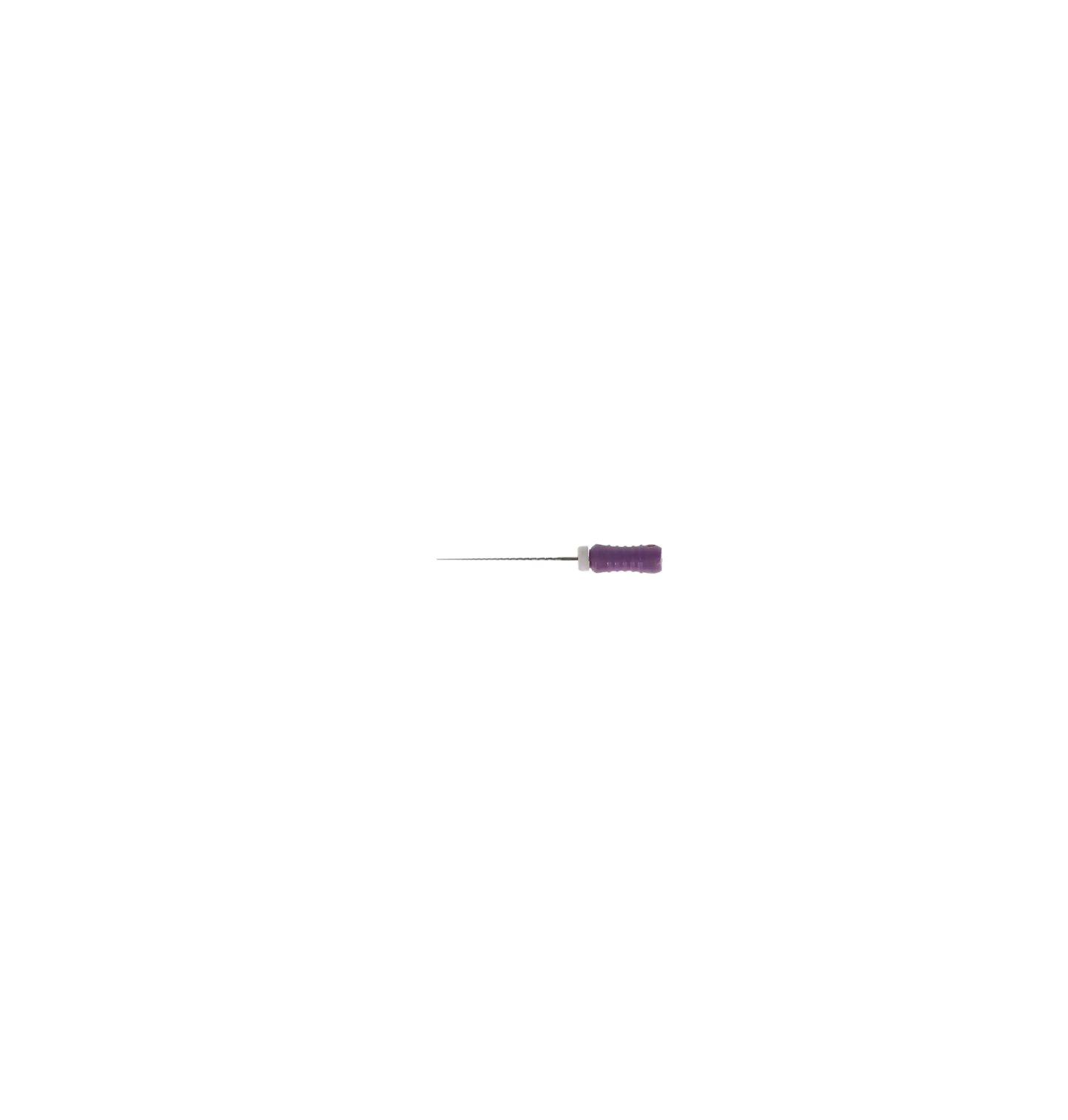 HSB stainless steel Hedstrom File 21 mm ISO #10 Purple 6/Pk