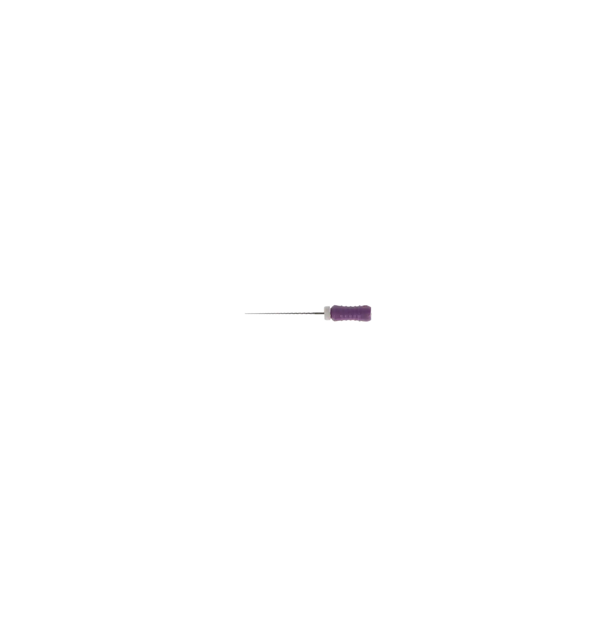 HSB stainless steel Hedstrom File 21 mm ISO #10 Purple 6/Pk