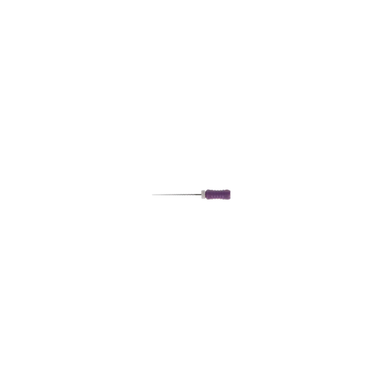 HSB stainless steel Hedstrom File 21 mm ISO #10 Purple 6/Pk