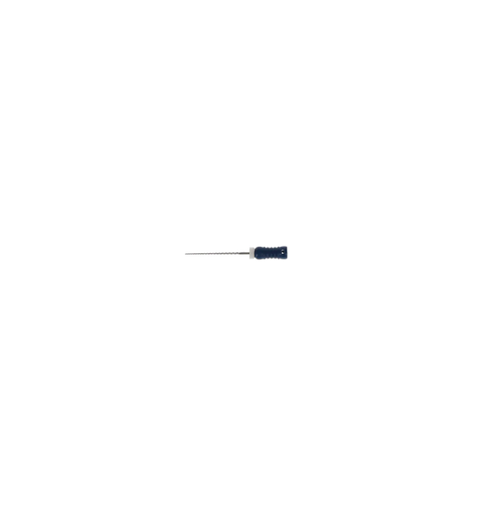 HSB stainless steel Hedstrom File 21 mm ISO #30 Blue 6/Pk