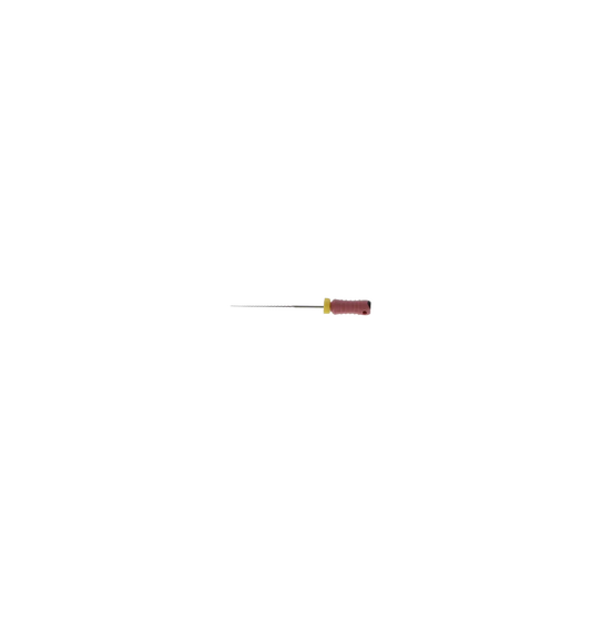 HSB stainless steel Hedstrom File 25 mm ISO #06 Pink 6/Pk