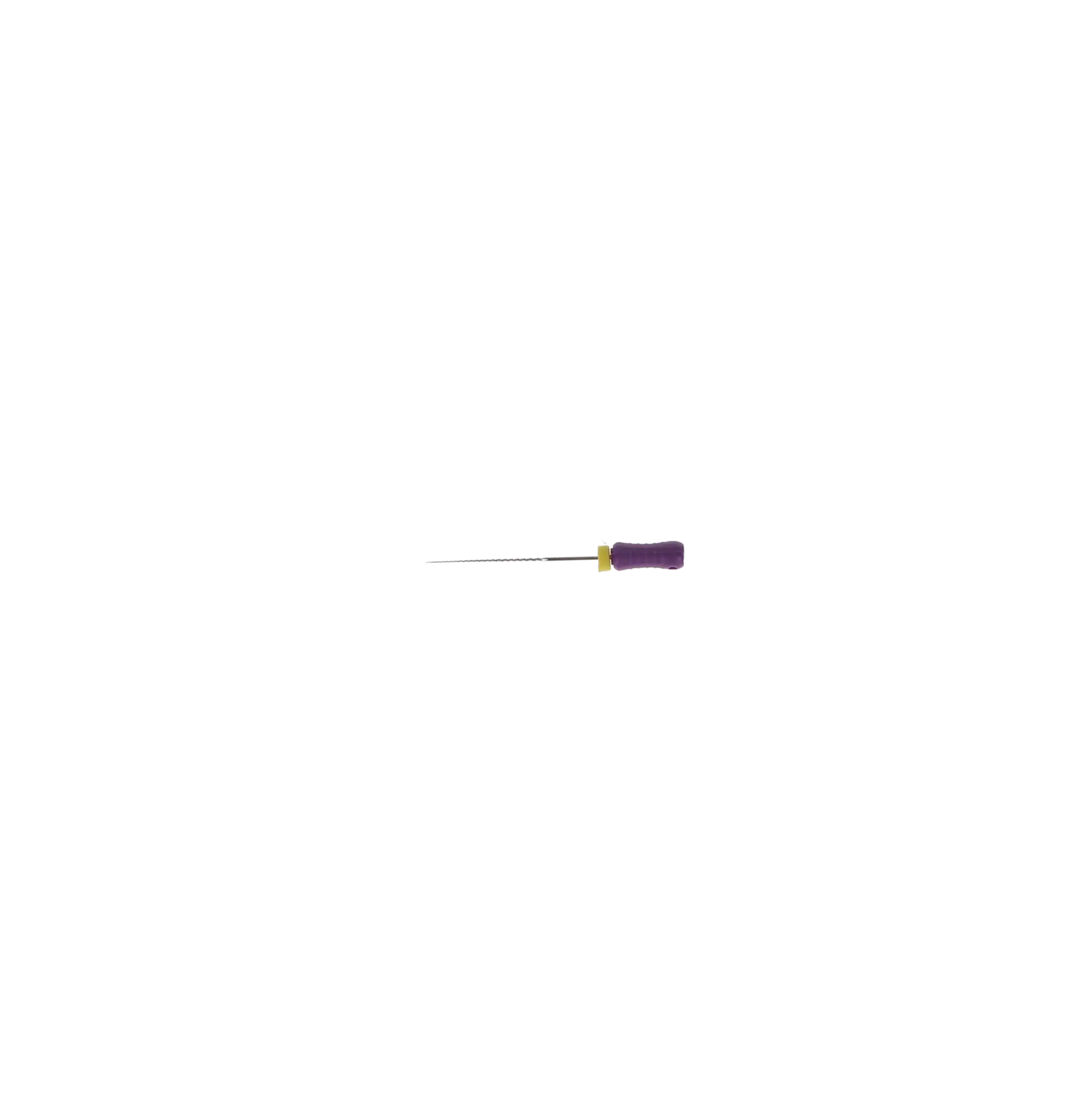 HSB stainless steel Hedstrom File 25 mm ISO #10 Purple 6/Pk