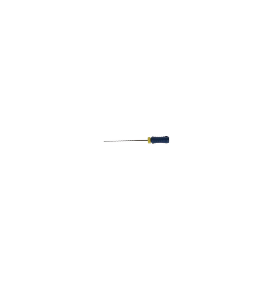 HSB stainless steel Hedstrom File 25 mm ISO #30 Blue 6/Pk