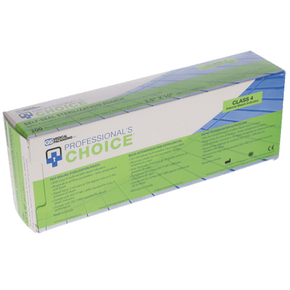 Sterilization Pouches Pro Choice Class 4 3.5"x10" 442101