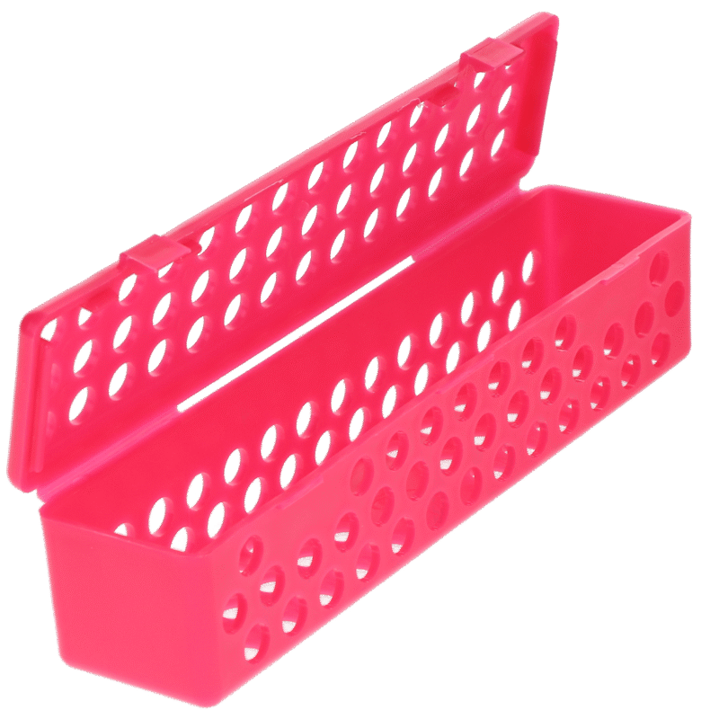 Zirc: Steri Inst Container Neon Pink each - 50Z900S