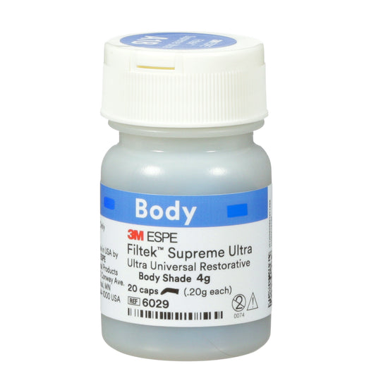 3M (Solventum) Filtek Supreme Ultra Universal Restorative Body Shade Capsules | 20 × 0.2 g | 3M - 6029