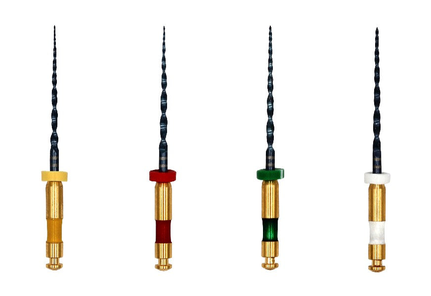 ENDO RIPPLE GOLD HEAT NITI ROTARY FILES 4/PK (Waveone Gold Compatible)