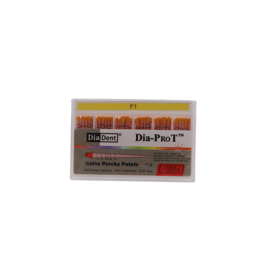 Dia-Pro T™ Gutta Percha Points 60/Pkg, Size/Color: Size F2