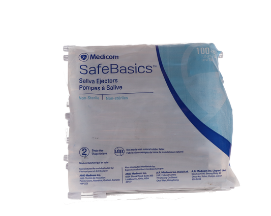 Medicom: Saliva Ejectors 1050/cs White - 703