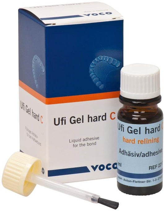 Voco Ufi Gel Hard C Denture Relining Material 10ml Bottle Adhesive