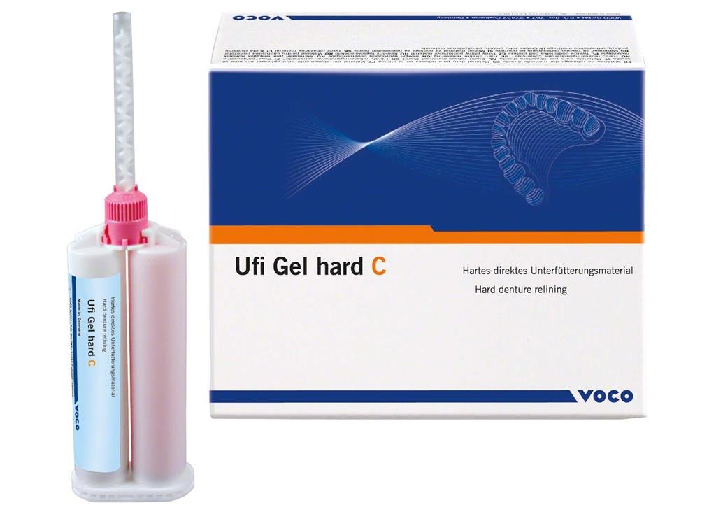 Voco Ufi Gel Hard C Denture Relining Material Cartridge Based Kit