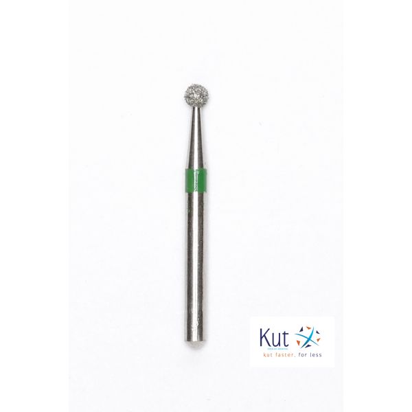 KUT Premium Diamond Burs Round 25/pk