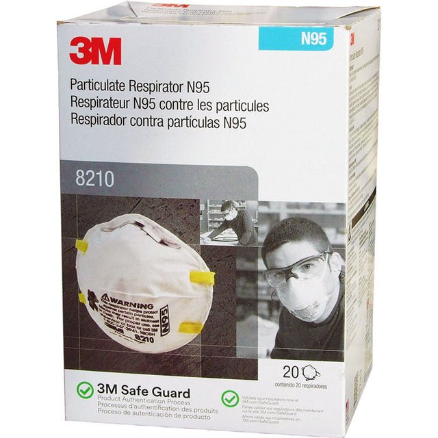 Particulate Respirator 8210, N95 - 20/Box