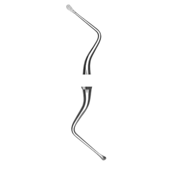 84 Lucas Surgical Curette 2 mm, Smallest Double-Ended Spoon Curette for Fine Socket Debridement - SurgiWorld SC84L