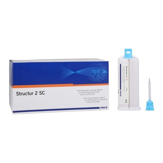 Voco Structur 2 SC BIS-Acrylic C&B Material 75g cartridges A2 5 Counts