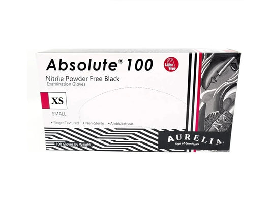 Aurelia: Absolute Nitrile Powder Free Medium Gloves 100/Box - 9899A7