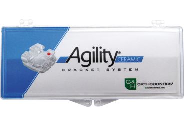 G&H- Agility Brackets Ceramic Braces Roth .022" Hooks on 3',4',5' - Kit - G&H Orthodontics