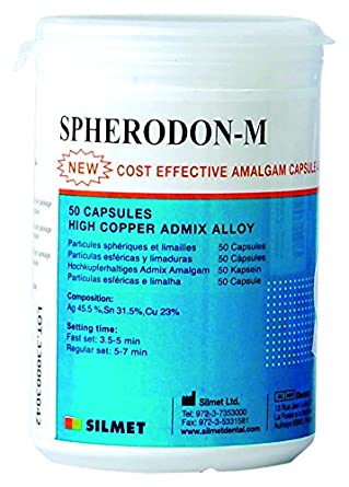 Amalgam Spherodon-M 2 Spill – 50/Pk , Silmet