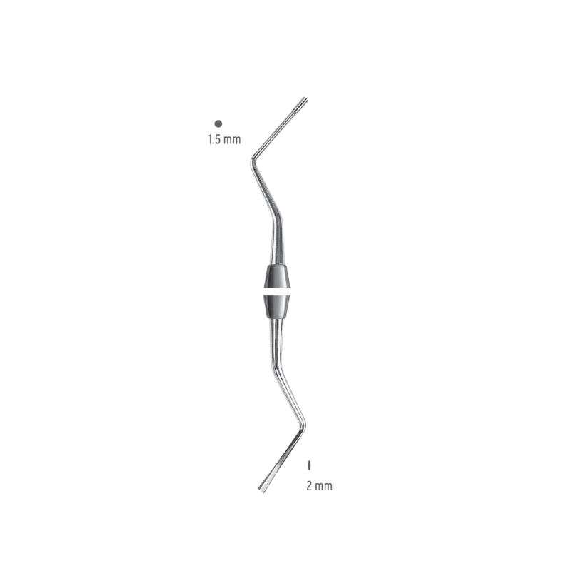 Angled Apical Plugger, 1.5mm/2mm - SurgiWorld ED260