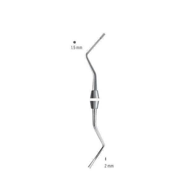 Angled Apical Plugger, 1.5mm/2mm - SurgiWorld ED260