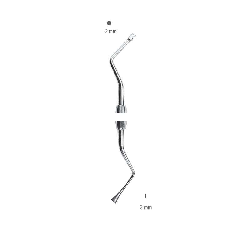 Angled Apical Plugger, 2mm/3mm - SurgiWorld ED258