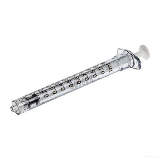 BD Tuberculin Syringes, with PrecisionGlide Needles, Slip-Tip, 1 ml -  100 per box