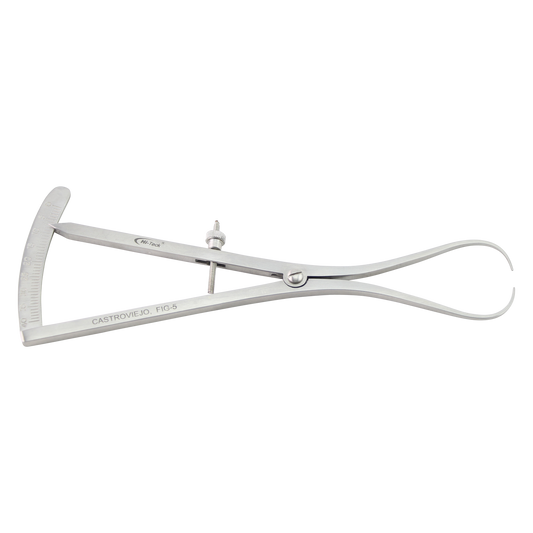 Rounded Castroviejo Caliper, Straight - HiTeck Medical Instruments