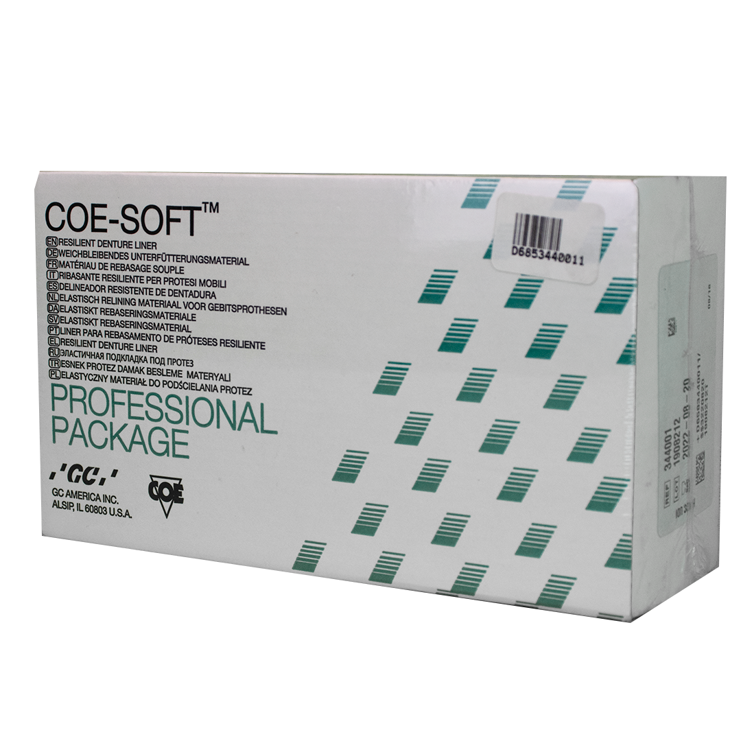 GC America COE-SOFT Soft Denture Reline Material Professional Package