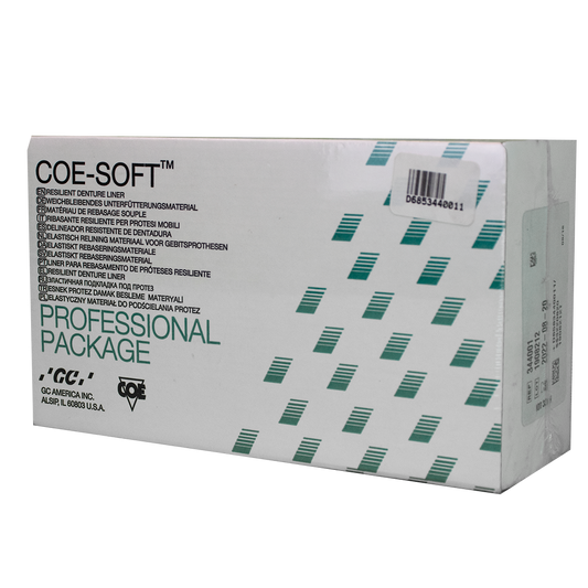 GC America COE-SOFT Soft Denture Reline Material Professional Package