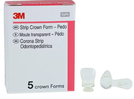 Pedodontics Anterior Strip Crown Form Refills 5/Pk ULL1 -URL2