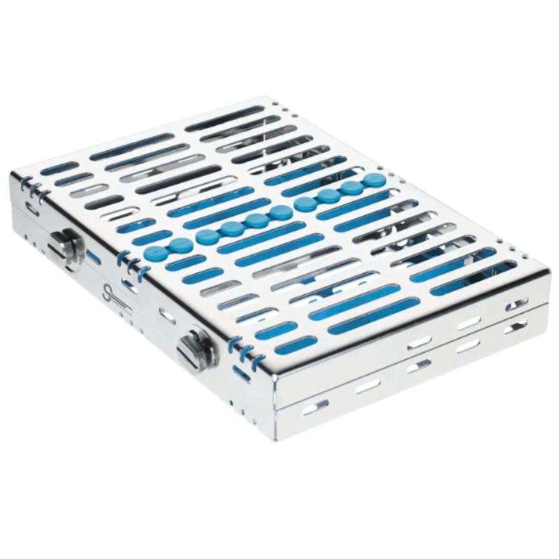 10 Instrument Dental Cassette, 203 x 140 x 32 mm - SurgiWorld SM101B