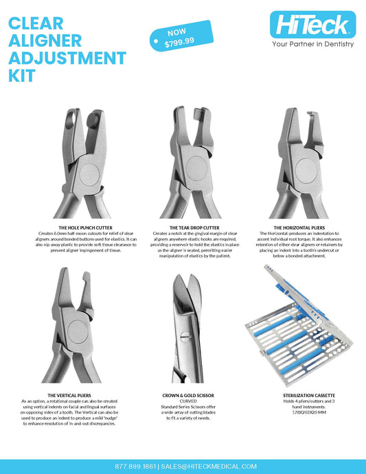 Clear Aligner Adjustment Kit