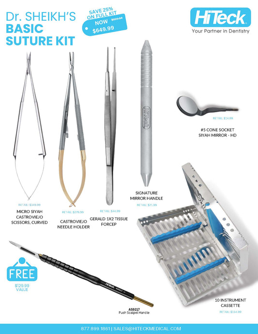 Dr. Sheikh's Basic Suture Kit
