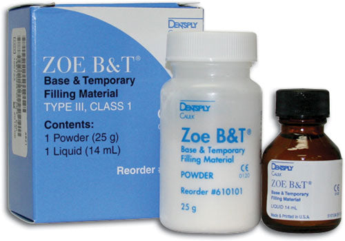 ZOE B&T KIT STD PKG Base & Temporary Filling Material