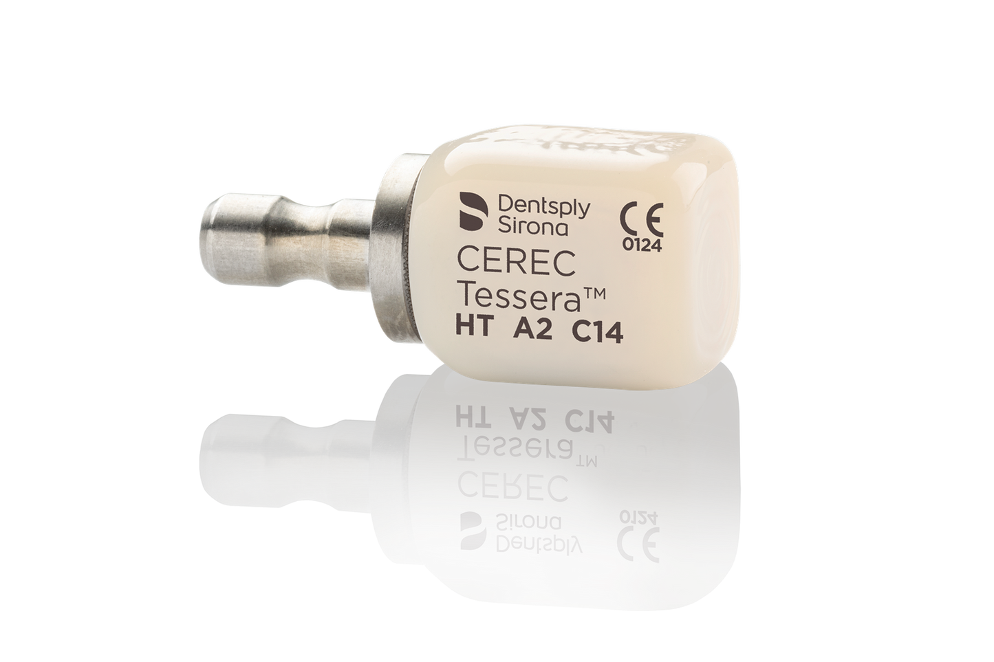 CEREC Tessera™ Advanced Lithium Disilicate CAD/CAM Blocks – Size C14, 4/Pkg, MT, Shade D2