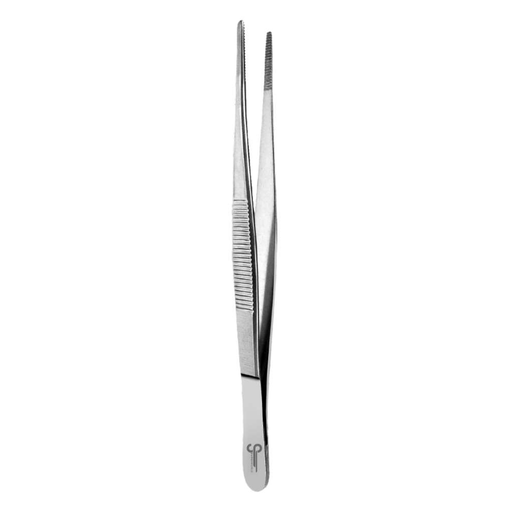 #4 Dressing Pliers, Straight Serrated - SurgiWorld DEP4