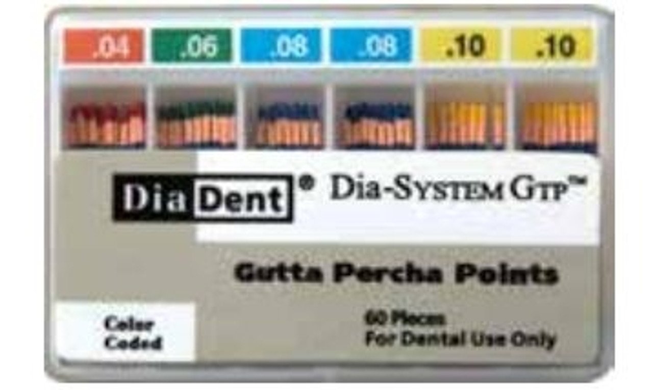 DiaDent Dia-System GTP Gutta Percha - Spill Proof - DIA-SYSTEM GTP.04 #40