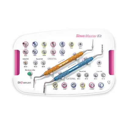 DIO Sinus Master Kit (SMK) – Crestal & Lateral Sinus Lift Kit