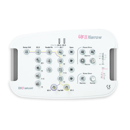 DIO UFII Narrow Surgical Kit – Dental Implant Surgery Kit