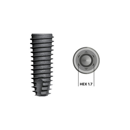 DIO UF(II) Narrow Fixture – Precision Dental Implant Fixture