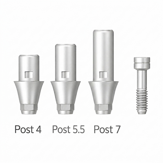 DIO Hybrid Link Ti-Base – Regular & Wide Implant Abutment