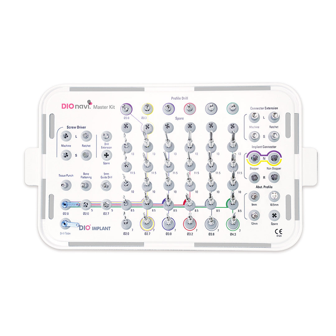 DIOnavi Master Kit UF(M) for guided implant surgery and digital implant placement workflows