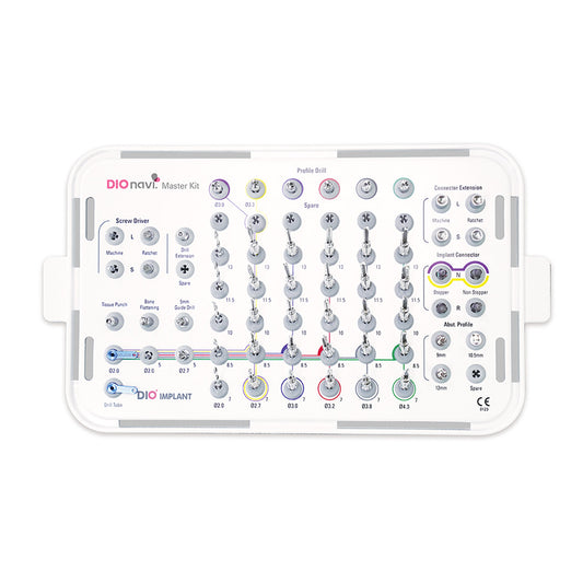DIOnavi Master Kit UF(M) for guided implant surgery and digital implant placement workflows