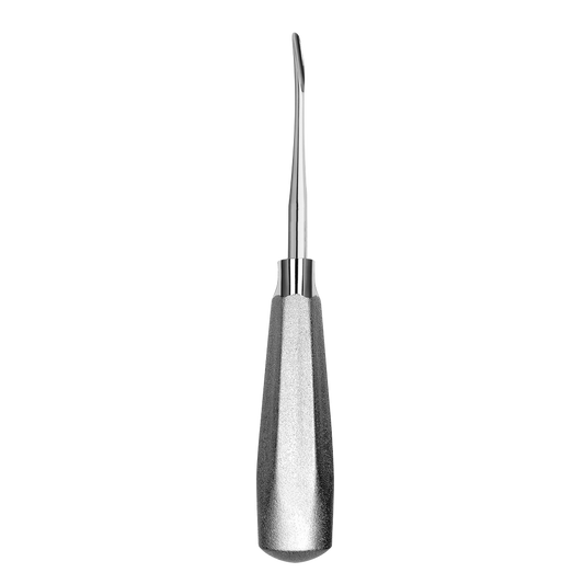 Luxating Elevator, Curved, Serrated, 4MM - HiTeck Medical Instruments