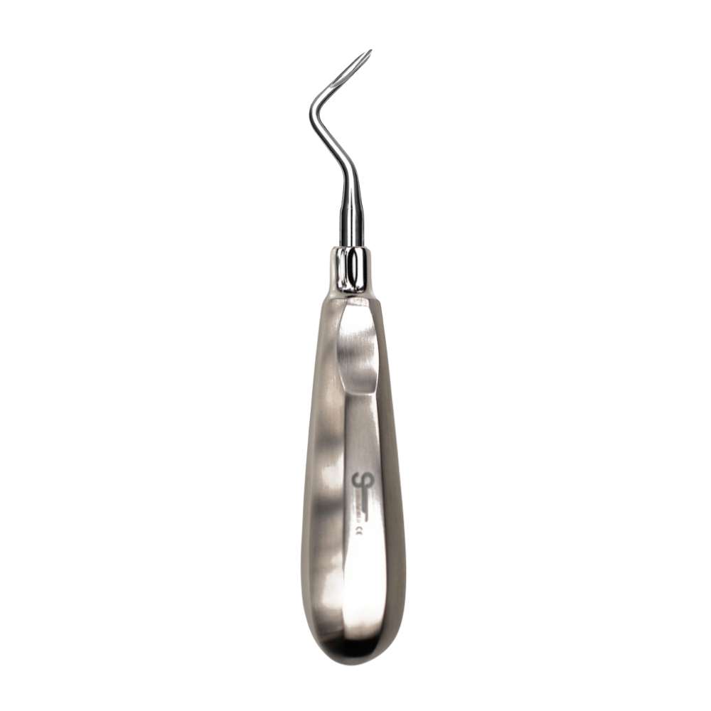 4 Schmeckebier Apexo Elevator, Left, for Deep-Seated and Fractured Root Tips - SurgiWorld EL4SA