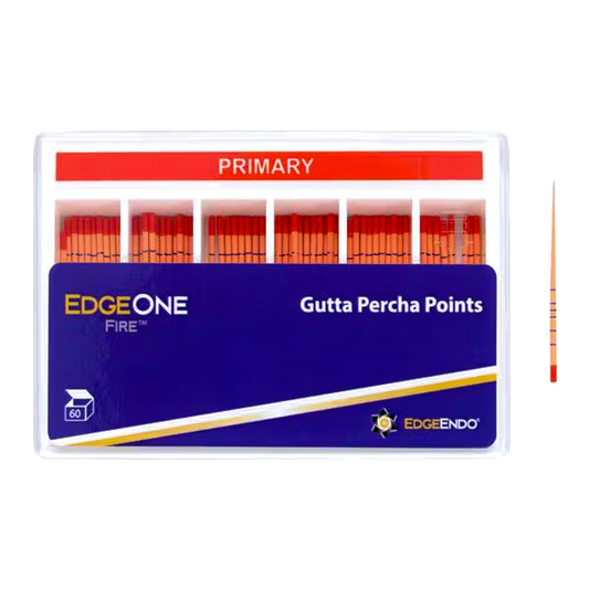 EdgeEndo Gutta Percha Points Primary #25 Red – 60/Pk