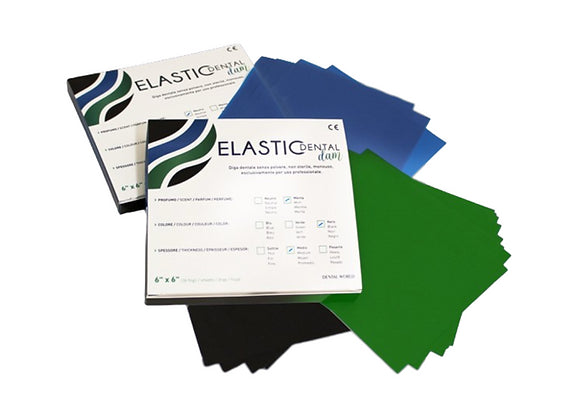 Elastic Dental Dam, Medium,Blue