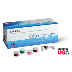 Enamel Care Soft Prophy Paste w/TCP 200/bx - Coarse Assorted Flavours - MARK3