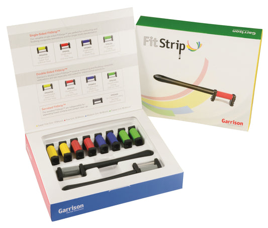 Fitstrip Interproximal Finishing and Contouring System #FPSK01 IPR Strip