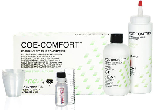 GC America Coe-Comfort Edentulous Tissue Conditioner, Liquid Refill, 32 oz, 1/Pk, 341092